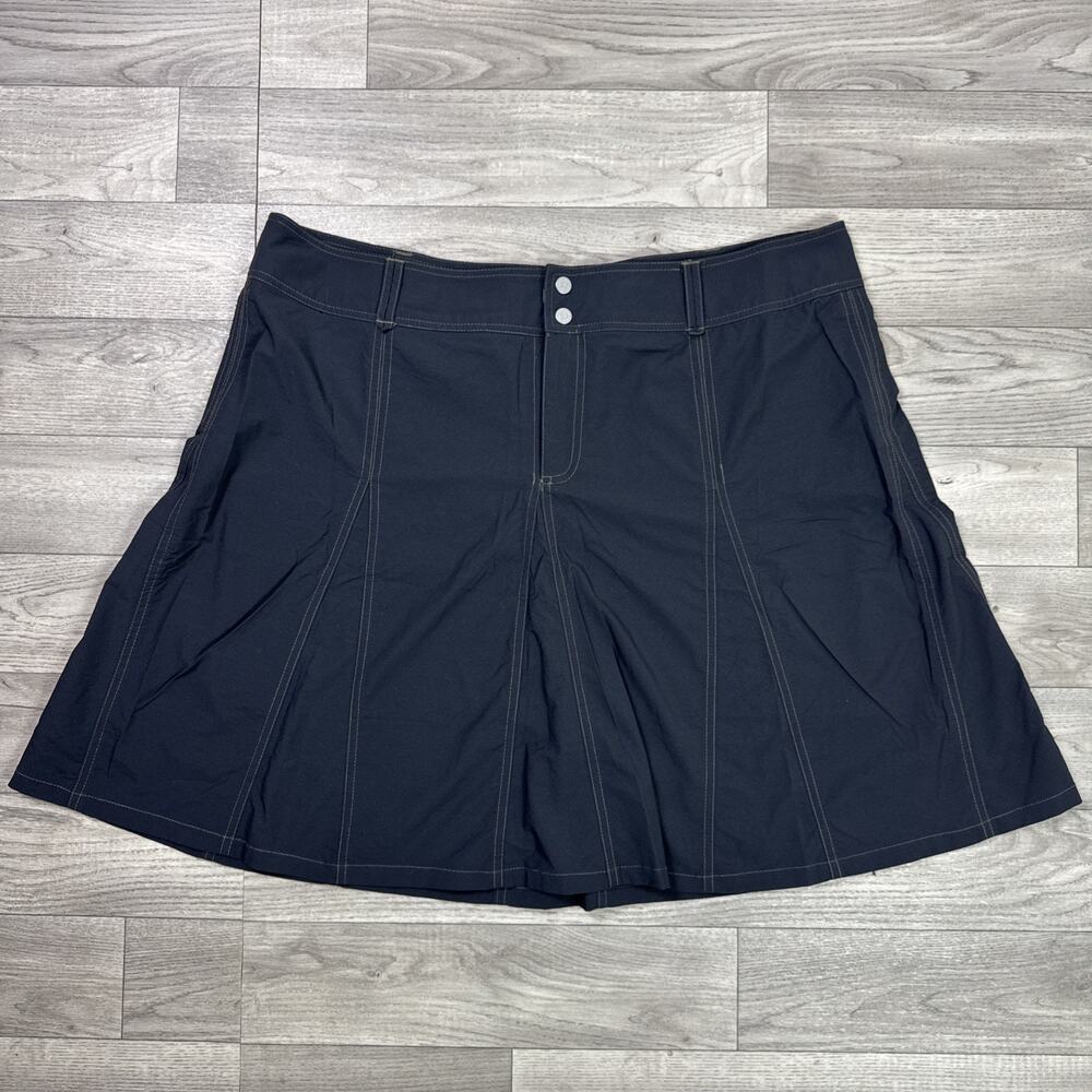 Sahalie BeFree Transport Athletic Golf Tennis Skort Black sz 18W